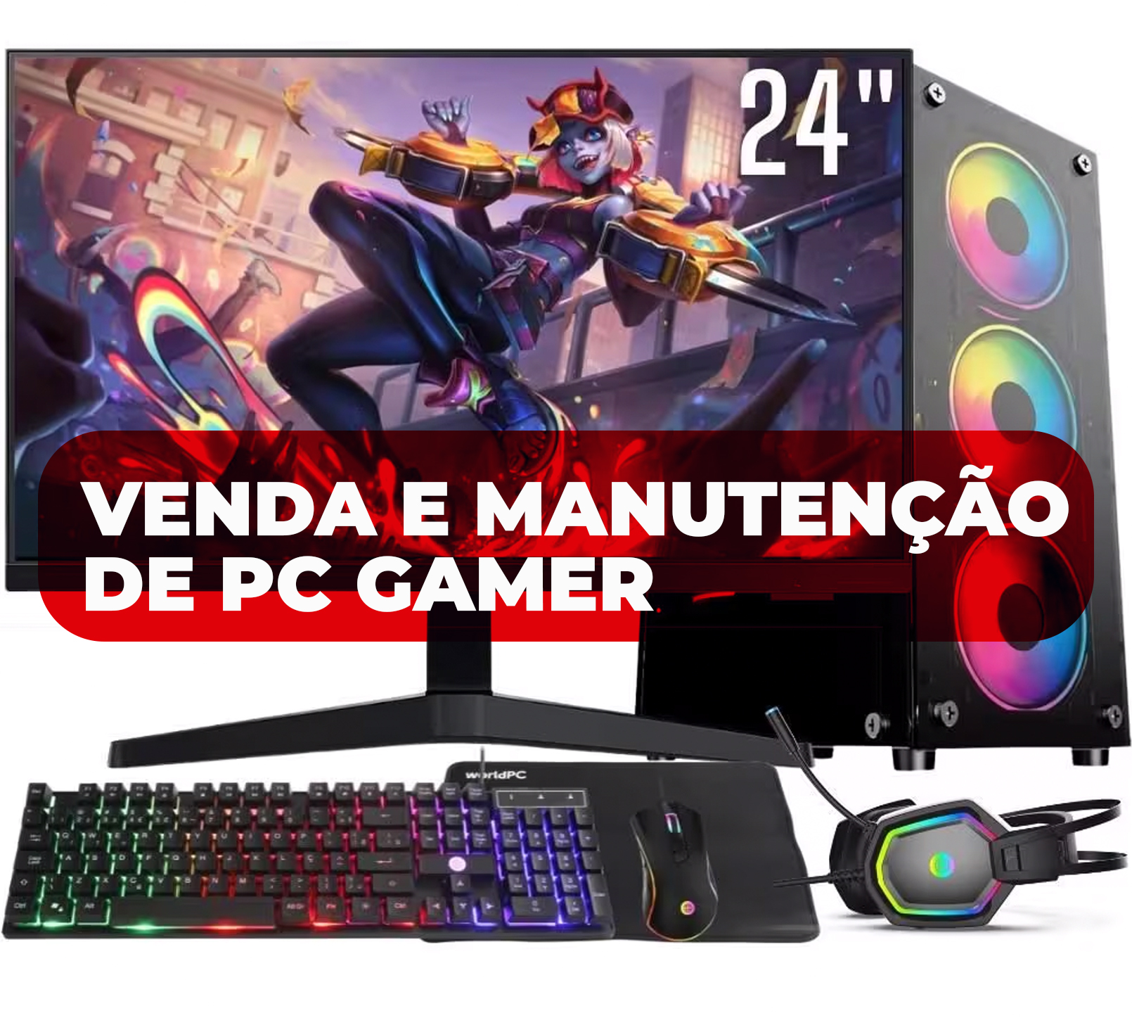 SERVIÇOS - VENDA E MANUTENÇÃO DE PC GAMER